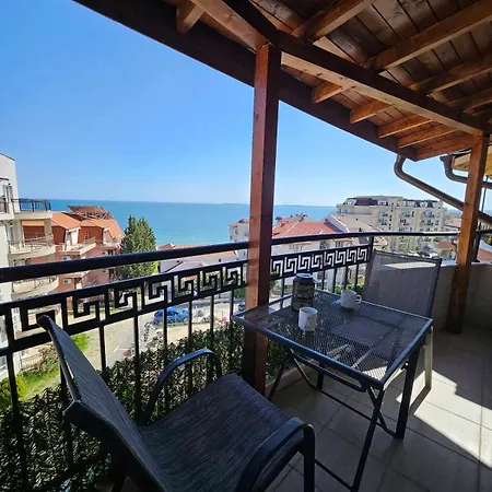 Larenta стилни с 2 спални и гледка море в влас * Sveti Vlas